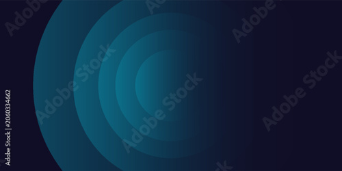 Fotografie Abstract circle gradient backdrop of rich and luxurious colors