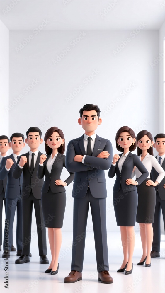 Obraz premium group of business people