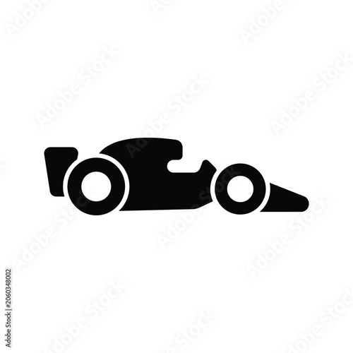 Race Car Icon, Formula 1 Race Car Icon