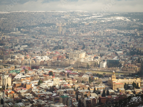 View on Tbilisi from the Hills around the city. II