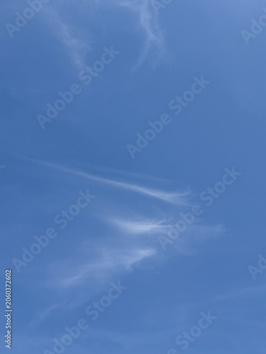 blue sky with clouds