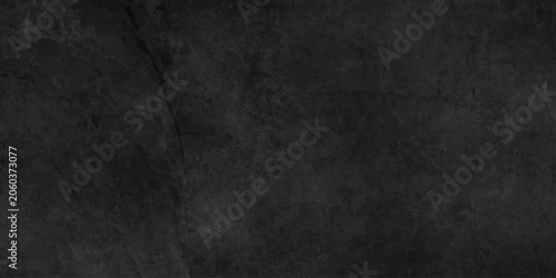 Canvastavla Dark grunge background, black and charcoal concrete surface, distressed stone texture, moody shadows, rough abstract backdrop, cinematic lighting, seamless industrial wall, black paper texture