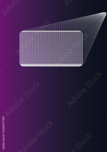 Layout Glasplakette 3