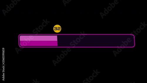 Loading bar showing digital progress at 69 percent