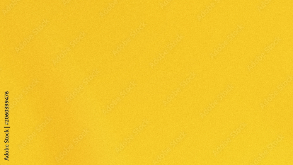 Fototapeta premium Solid bright yellow paper texture background illustration