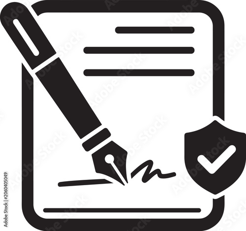 Digital Signature Icon