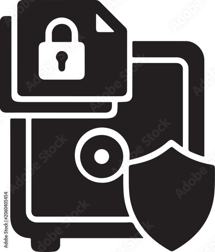 Encrypted File Security Icon