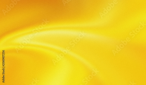 Bright Golden Yellow Silk Wave Background, Elegant Smooth Satin Fabric Texture for Premium Summer Branding