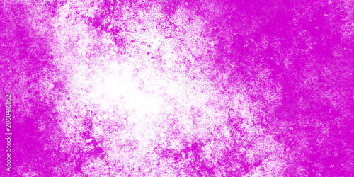 Vibrant magenta grunge texture abstract background isolated on transparent background