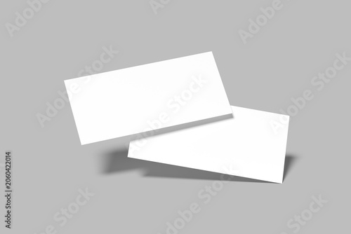 Gift Voucher Blank Mockup Template