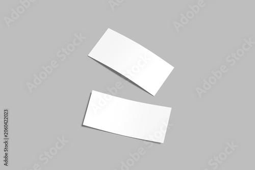 Gift Voucher Blank Mockup Template