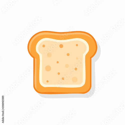Slice of Toast Bread Icon