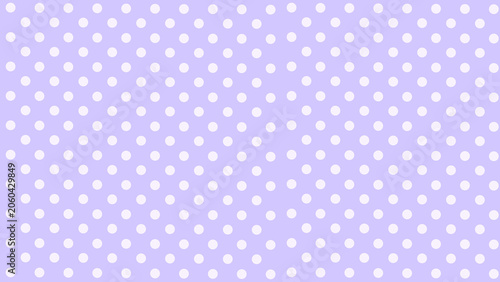 Pastel purple polka dot background