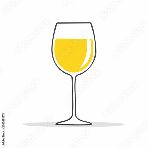 Glass of Yellow Liquid