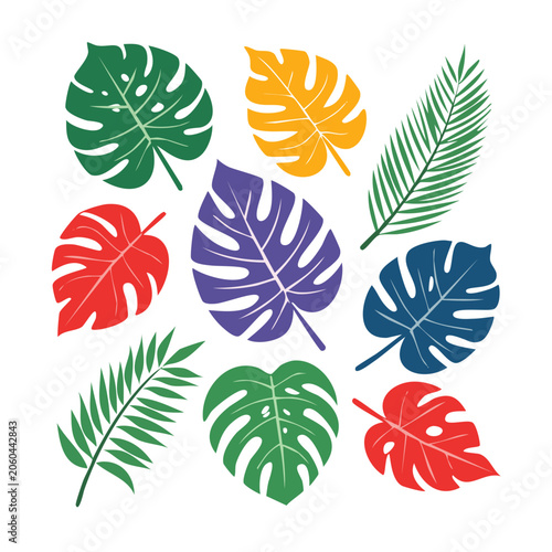 Symmetrical floral pattern vector design