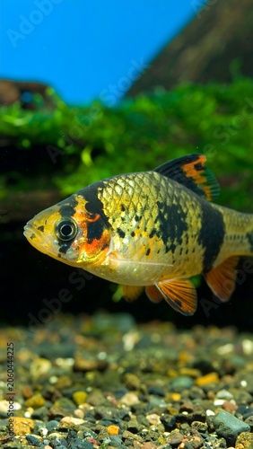 Colorful fish in aquarium (2)