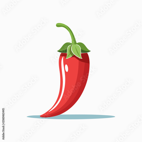 Red Chili Pepper Illustration