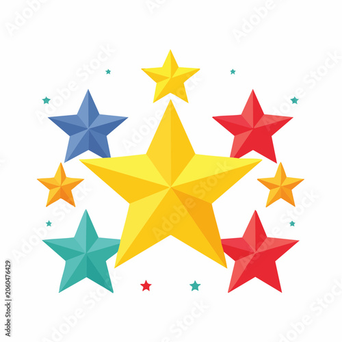 Colorful Stars Collection