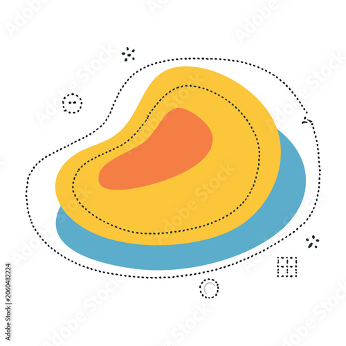 Abstract Shapes Flat Design Vector