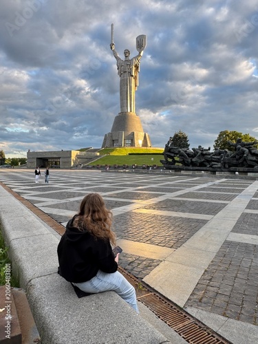 The Motherland Monument in Kyiv