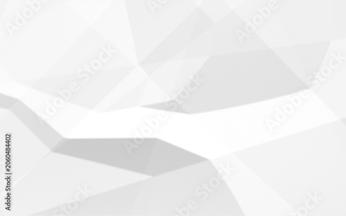White Crumpled Paper Texture Background