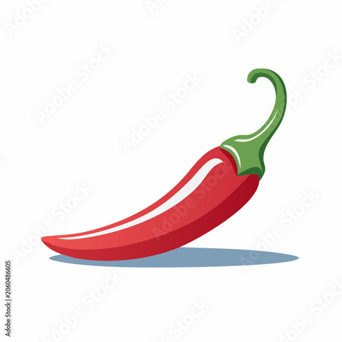 Red Chili Pepper Illustration