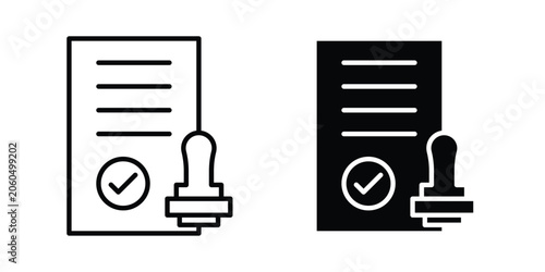 Canvas Print Permit icon