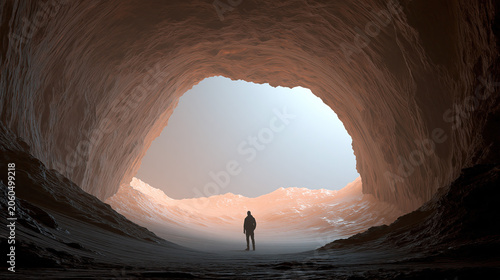 Atmospheric Concept Art of Exploration and Future Potential