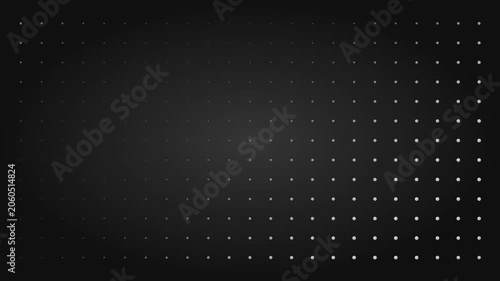 minimal dot matrix array modern tech background