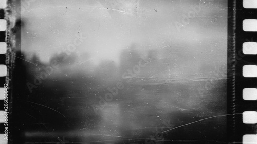 Photos Blurred abstract background, still from film captures  grainy, scratched texture resembles vintage photograph