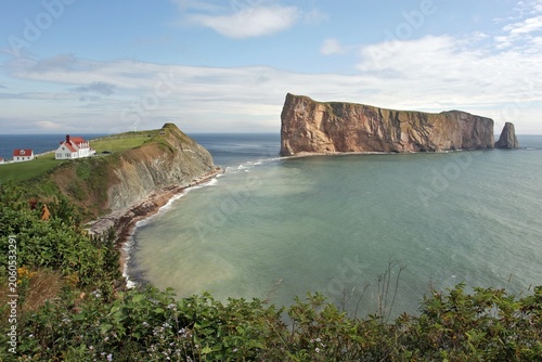 Rocher Percé (Durchlöcherter Felsen) in Québec/Kanada