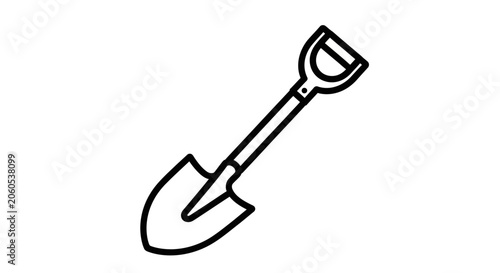 Minimalist black ice scraper with ergonomic handle designed for clearing car windshields in winter conditions.