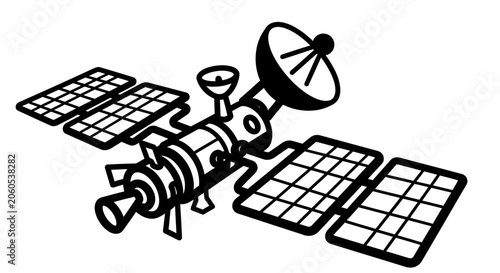 Retro robot character composed of vintage typewriters and mechanical parts designed for playful technology themes.