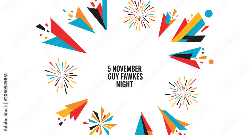 Fototapeta premium Illustrative depiction of dazzling fireworks exploding in the night sky, symbolizing a festive celebration or a momentous occasion