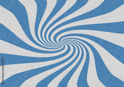 Abstract twirl sun burst blue background vector illustration with grunge grainy effect HD quality