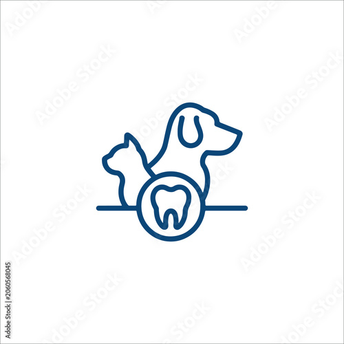 Veterinary Dental Care Icon