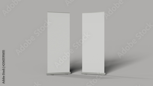 Bild auf Leinwand Isolated image roll banner