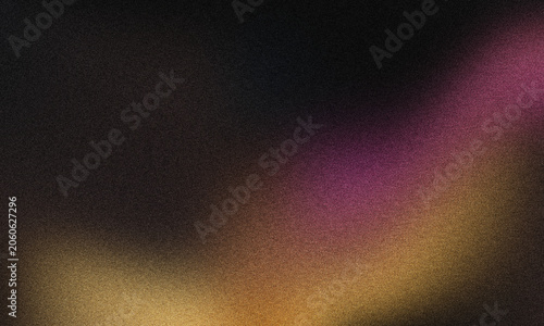 Abstract colorful gradient background with organic fluid shapes, vibrant orange purple yellow composition, grainy texture poster, modern social media banner template