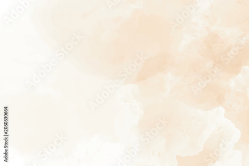 soft beige and light brown watercolor texture background.