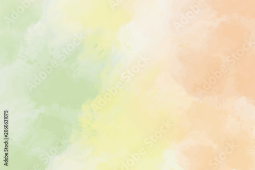 Abstract watercolor background a soft mix of pastel colors pink, purple and yellow.