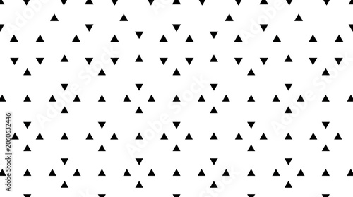 Triangles Pattern Background Design.