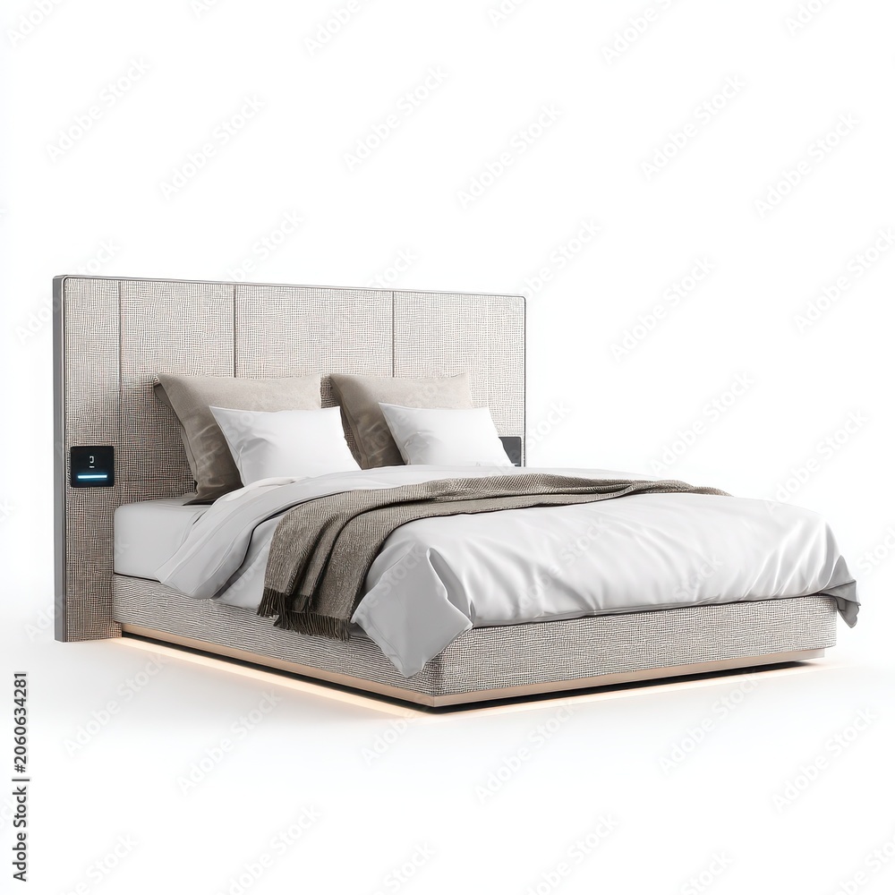 Obraz premium modern living, smart sensor technology, customizable comfort, rest and recovery,