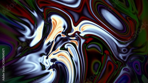 Dynamic abstract shader motion swirling vibrant liquid colors creating an energetic visual experience
