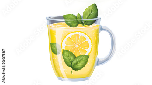 glass of lemonade