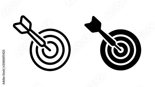 Canvas Print Targets with Arrows Embedded