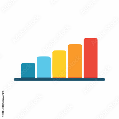 Bar Chart Showing Growth