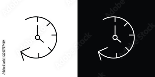 Obraz na płótnie Past icon set designs. vector illustration eps