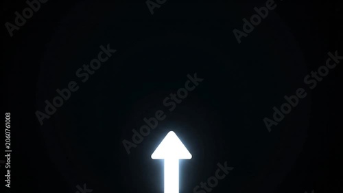 Metallic blue refresh arrow icon on light background.