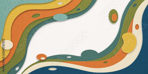 abstract grunge paper carve vintage tone color template background, 3D illustration. For book cover or annual report template , business presentations, flyers, posters