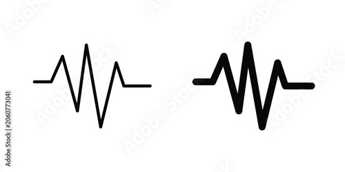 Vászonkép Pulse icon